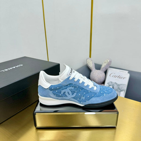 CC 25s Sneaker Blue Denim With Suede 297811
