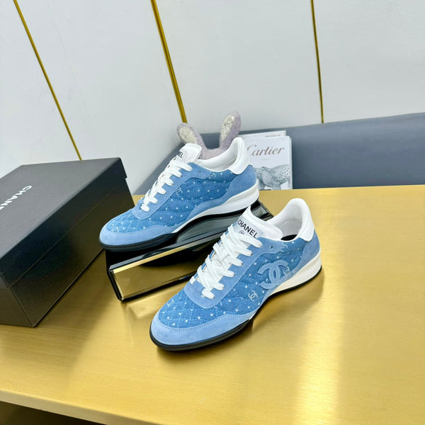 CC 25s Sneaker Blue Denim With Suede 297811