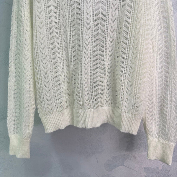 CC 25 Mesh Sweater Wool 279187