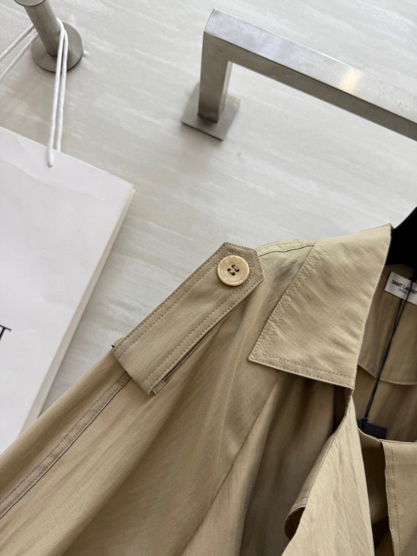 Giacca a vento YSL 25 Beige Tencel