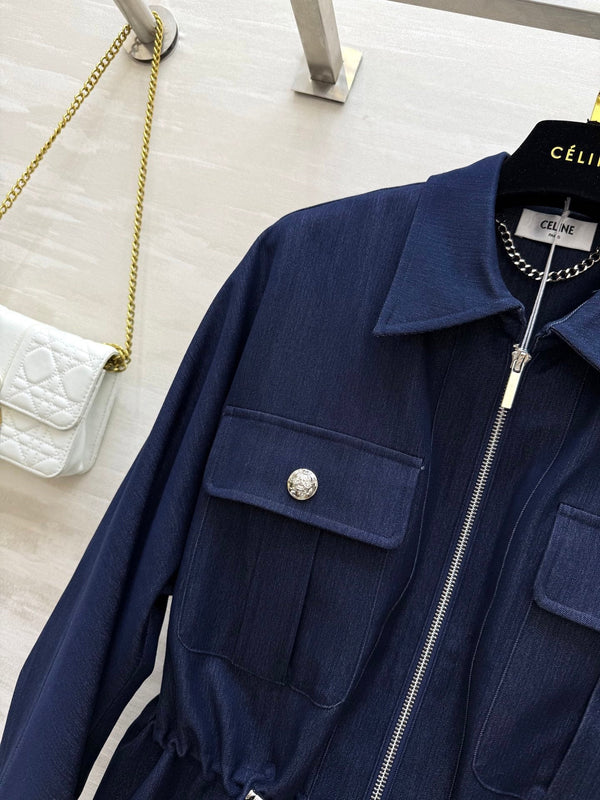 Celine 25 Drawstring Jacket Polyester 298413