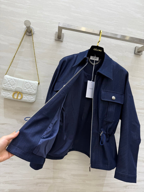 Celine 25 Drawstring Jacket Polyester 298413