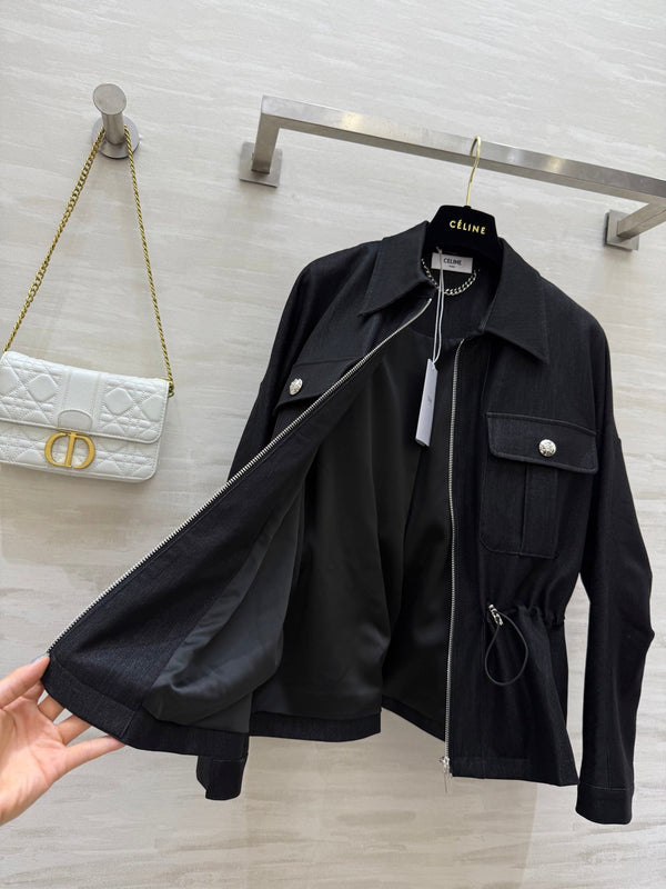 Celine 25 Drawstring Jacket Polyester 298413