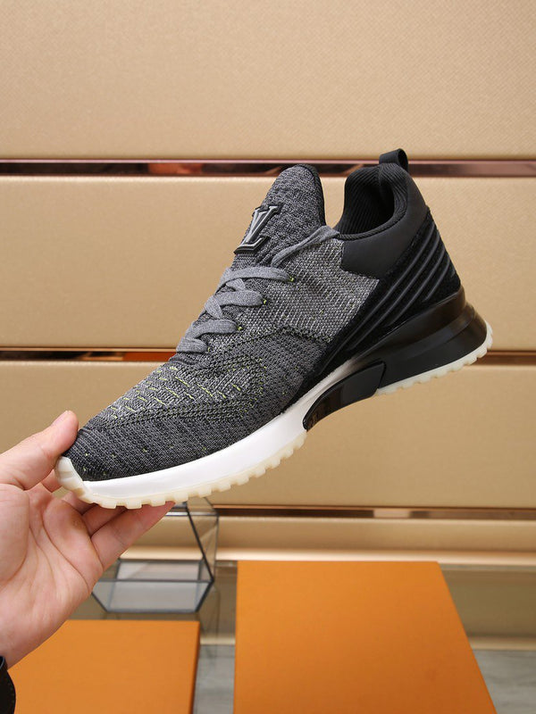 LV V.N.R SNEAKER BLACK AND DARK GREY