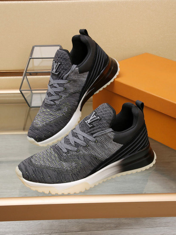 LV V.N.R SNEAKER BLACK AND DARK GREY