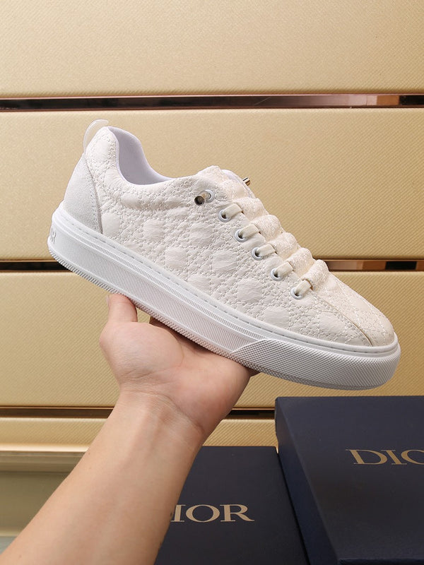 CD STYLISH SNEAKER WHITE CALFSKIN