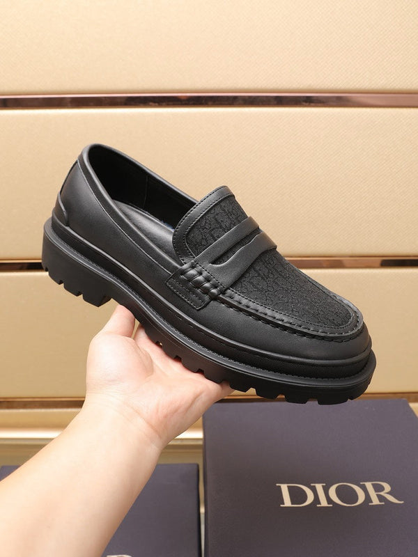 CD EXPLORER LOAFER BLACK JACQUARD