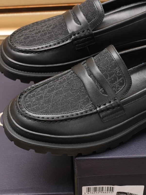 CD EXPLORER LOAFER BLACK JACQUARD