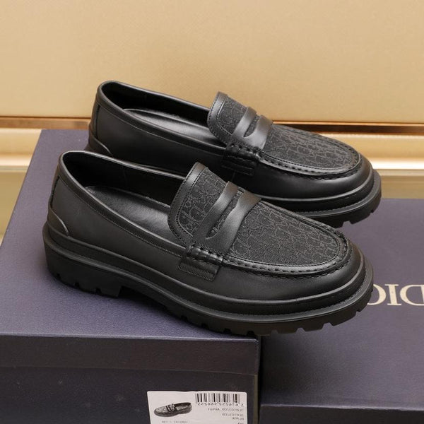 CD EXPLORER LOAFER BLACK JACQUARD