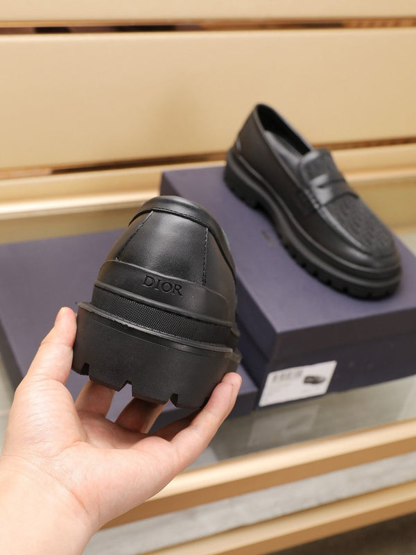 CD EXPLORER LOAFER BLACK JACQUARD