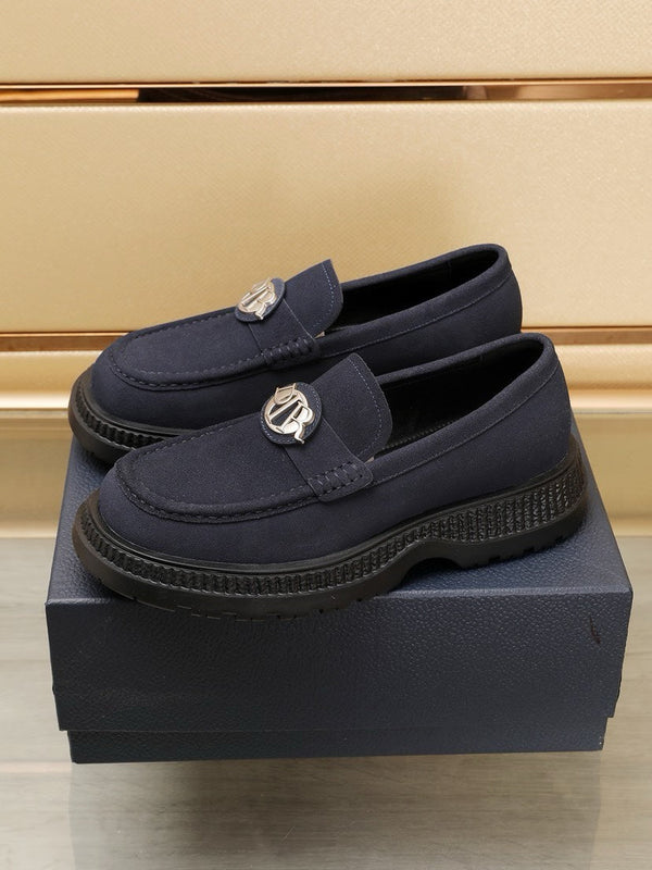 CD EXPLORER ICON LOAFER DENIM COLOR SUEDE