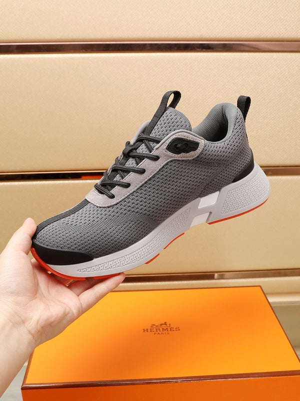 HM HUGO SNEAKER GRAY BREATHABLE FABRIC