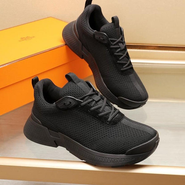 HM HUGO SNEAKER BLACK BREATHABLE FABRIC