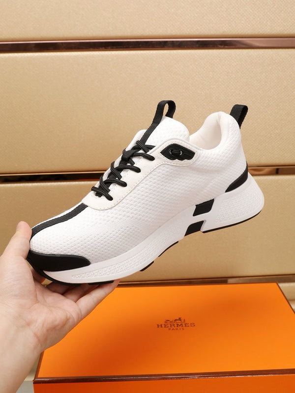 HM HUGO SNEAKER WHITE BREATHABLE FABRIC