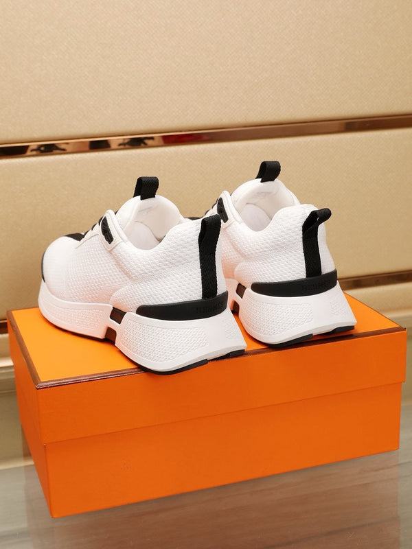 HM HUGO SNEAKER WHITE BREATHABLE FABRIC