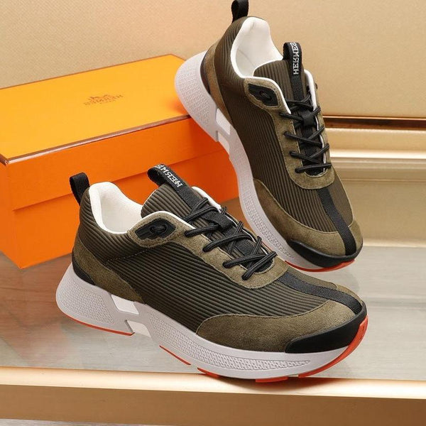 HM HUGO SNEAKER OLIVE AND JUPITER WEAVE