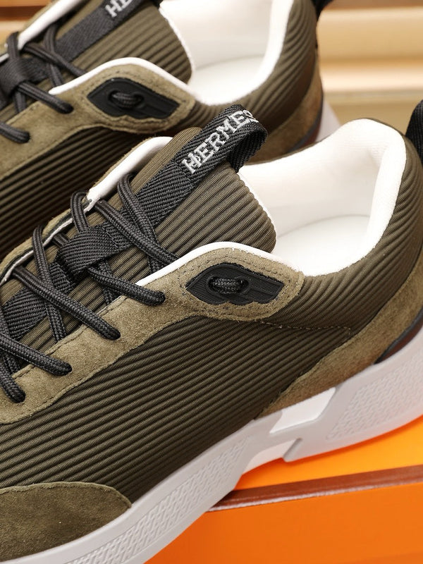 HM HUGO SNEAKER OLIVE AND JUPITER WEAVE