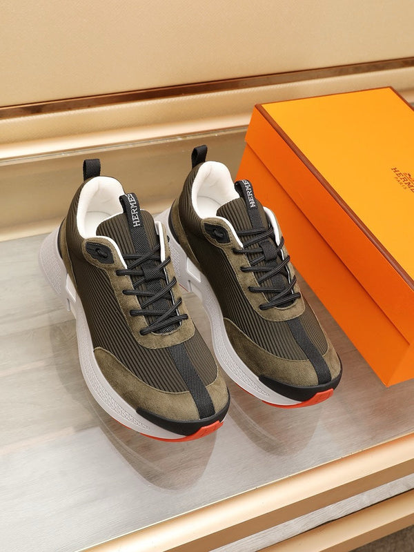 HM HUGO SNEAKER OLIVE AND JUPITER WEAVE