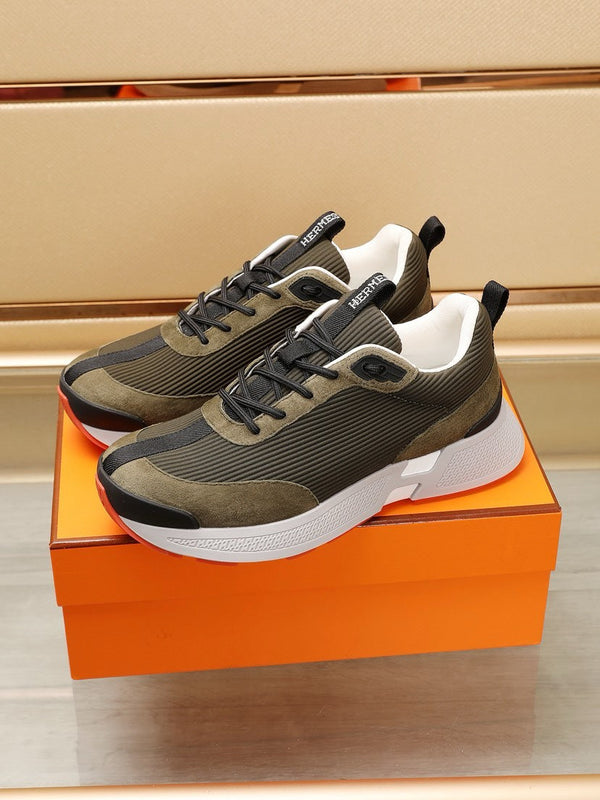 HM HUGO SNEAKER OLIVE AND JUPITER WEAVE