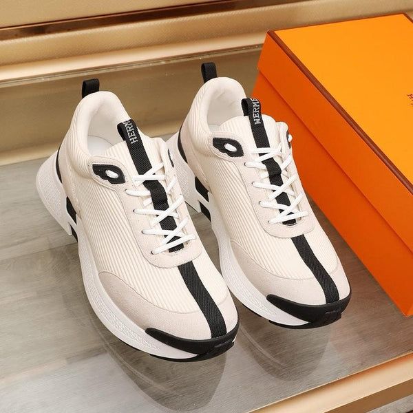 HM HUGO SNEAKER BLACK AND CREAMY WHITE WEAVE