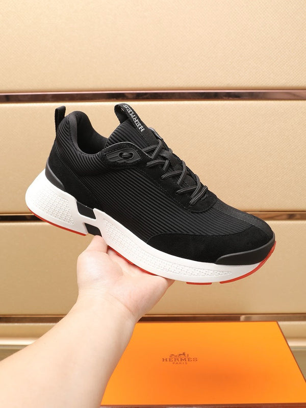 HM HUGO SNEAKER BLACK AND WHITE WEAVE