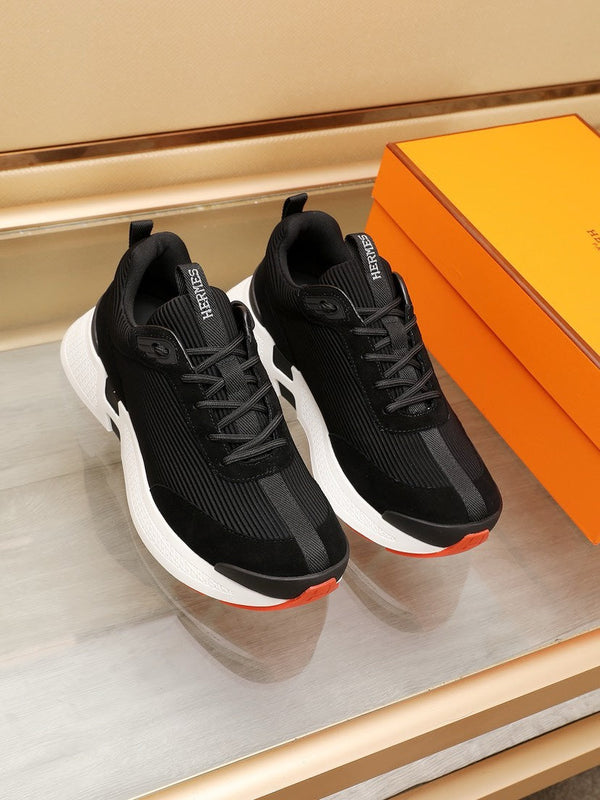 HM HUGO SNEAKER BLACK AND WHITE WEAVE