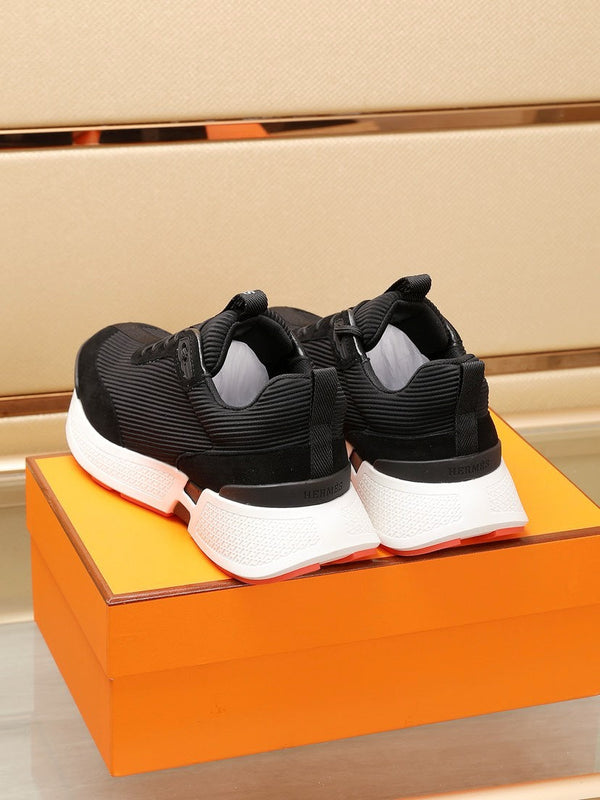 HM HUGO SNEAKER BLACK AND WHITE WEAVE