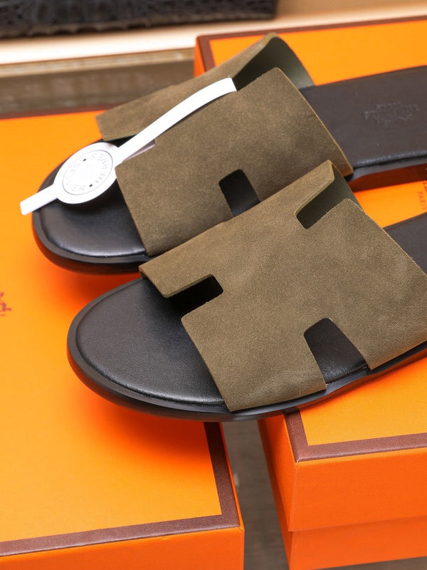 SANDALO HM IZMIR IN CAMOSCIO MUSCHIO