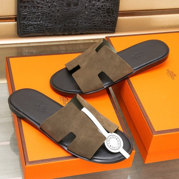 SANDALO HM IZMIR IN CAMOSCIO MUSCHIO