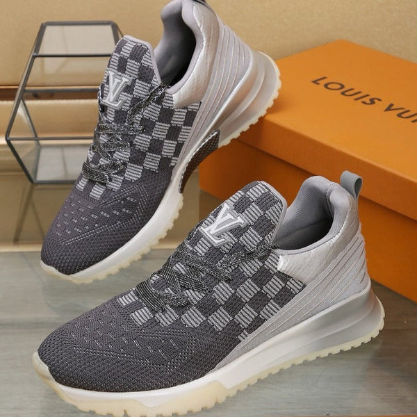 SNEAKERS IN SMOKE GREY MESH BREATHABLE AND RUBBER