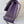CLASSIC FLAP 25CM VIOLET LAMBSKIN LIGHT GOLD HARDWARE