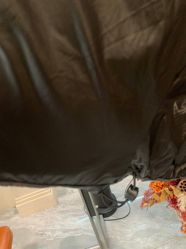 C. Goose Hooded Down Vest Black Polyester 0003