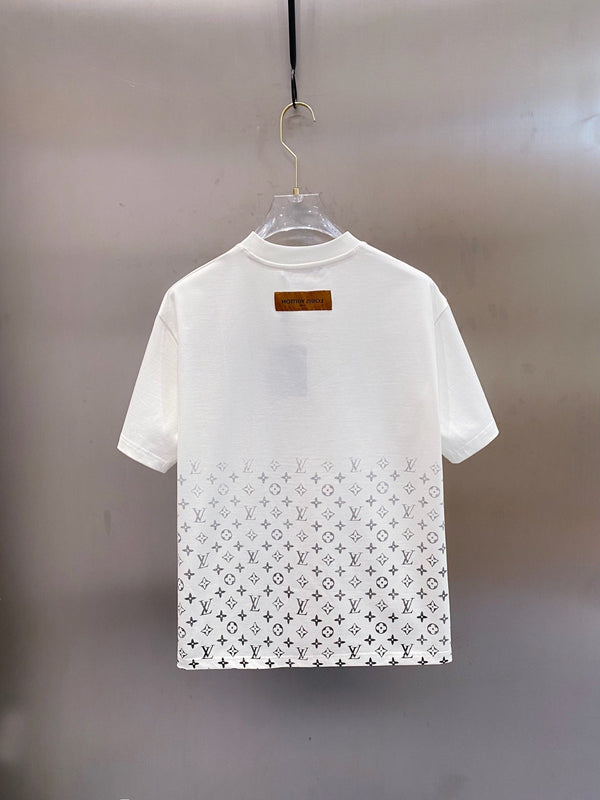 T-SHIRT MONOGRAM LV COTONE BIANCO 238825