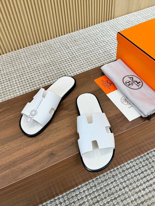 HM Izmir Sandal White Rose Leather 294341