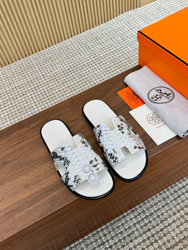 HM Izmir Sandal White Rose Leather 294345