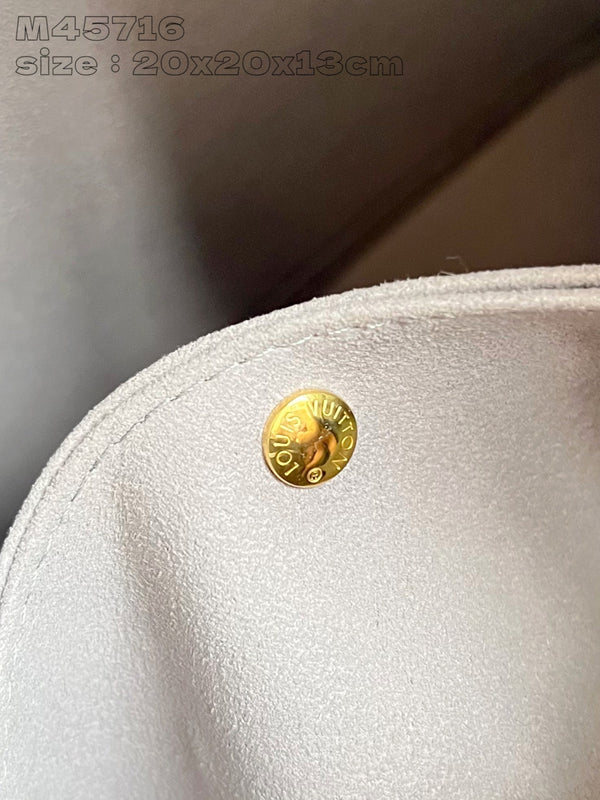 NEONOE BB 20 GRAY MONOGRAM CANVAS