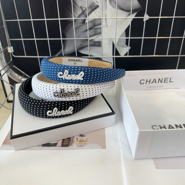 BLACK FABRIC HAIRBAND 423658