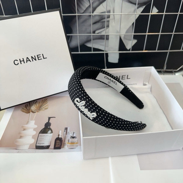 BLACK FABRIC HAIRBAND 423658