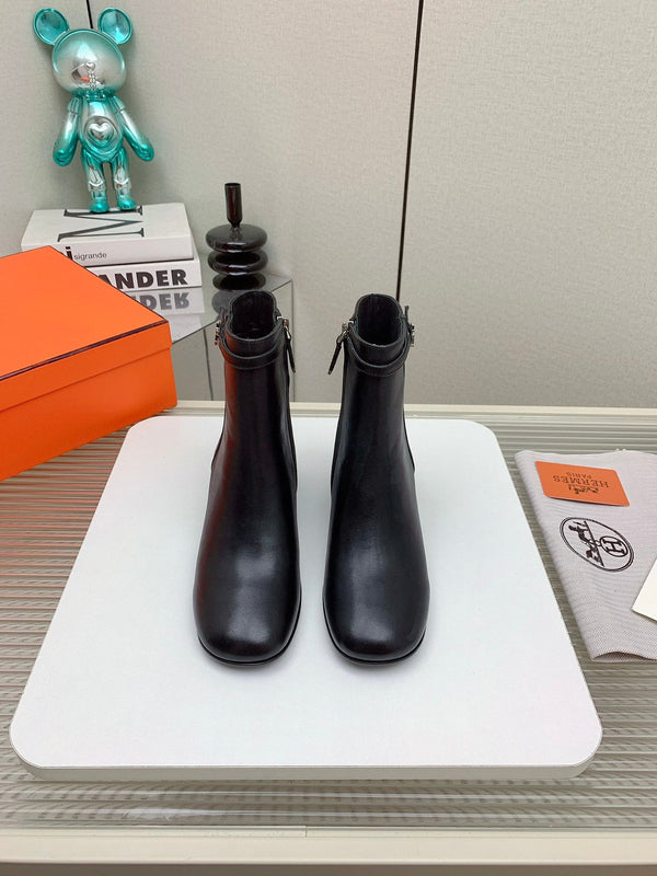 HM Imperial 50 Ankle Boot Black Calfskin 971337