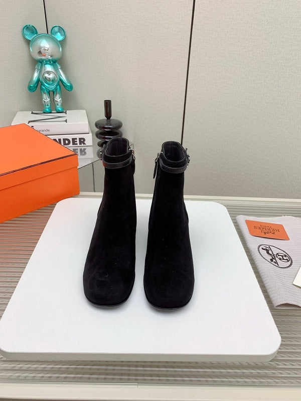 HM Imperial 50 Ankle Boot Black Suede  971342