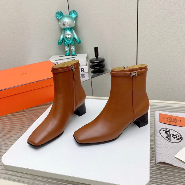 HM Hommage Ankle Boot Brown Calfskin  971352