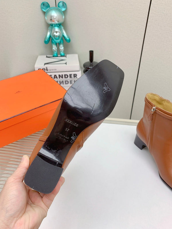 HM Hommage Ankle Boot Brown Calfskin  971352