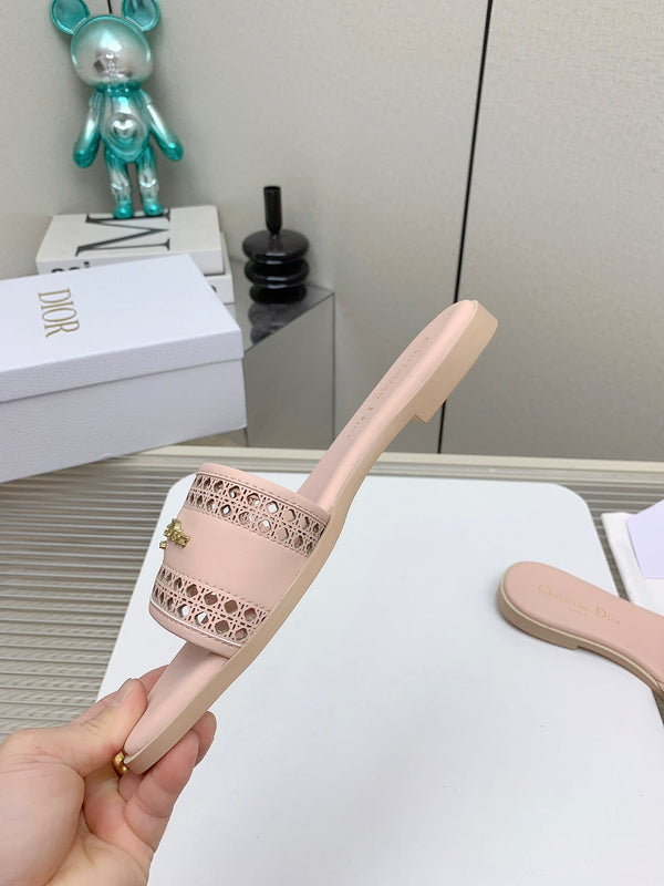 CD D-Lane Slide In Light Pink Cowhide 106273