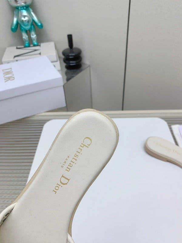 CD D-Lane Slide In White Cowhide 106277