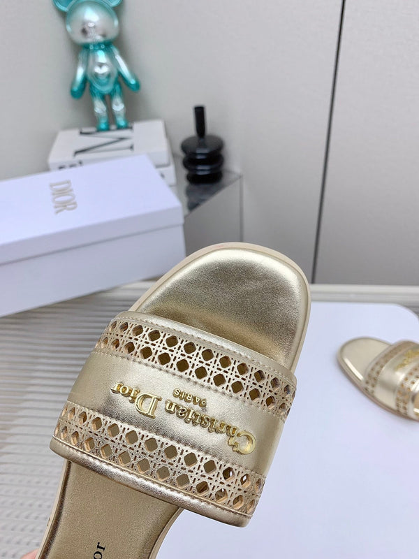 CD D-Lane Slide In Light Gold Cowhide 106285