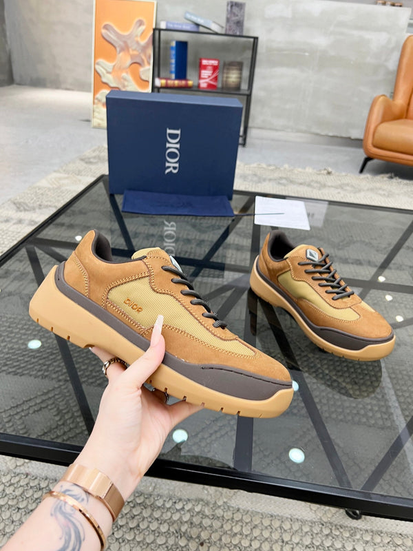 CD DEAN SNEAKER BRONZE CALFSKIN