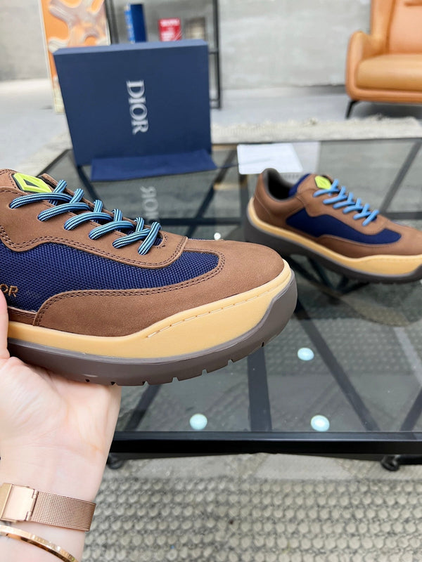 CD DEAN SNEAKER BROWN CALFSKIN