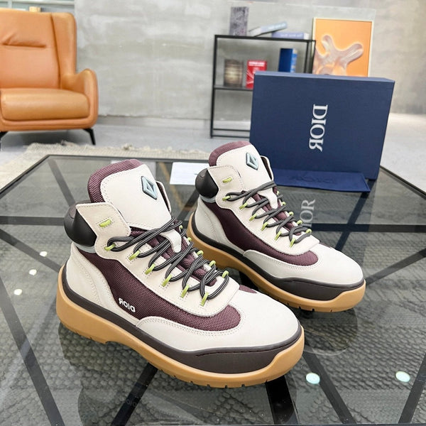 CD DEAN ANKLE BOOTS WHITE CALFSKIN