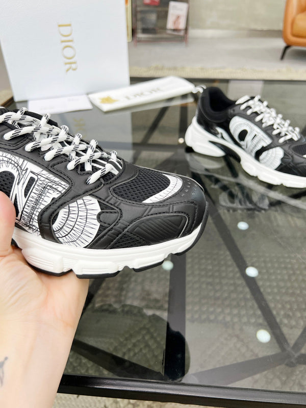 CD CHRONO SNEAKER BLACK MESH FABRIC