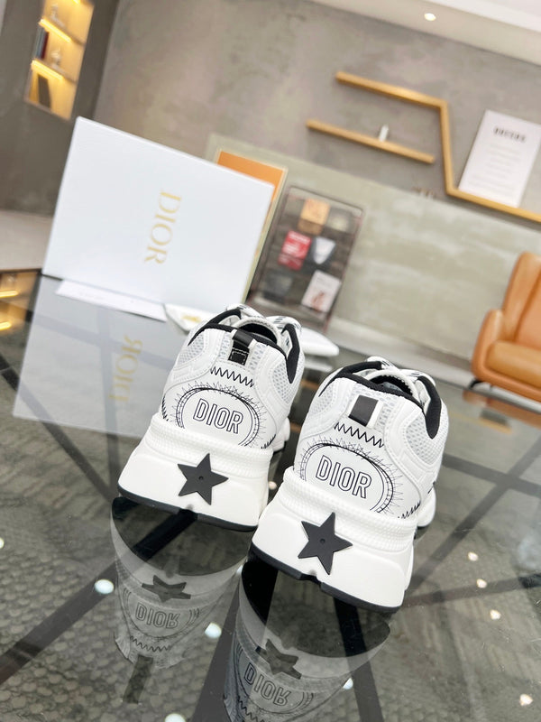 CD CHRONO SNEAKER WHITE MESH FABRIC